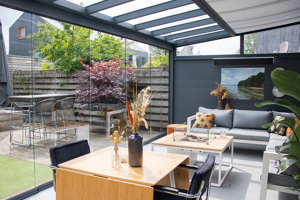 Verandaliving tuinkamer Verasol Profiline