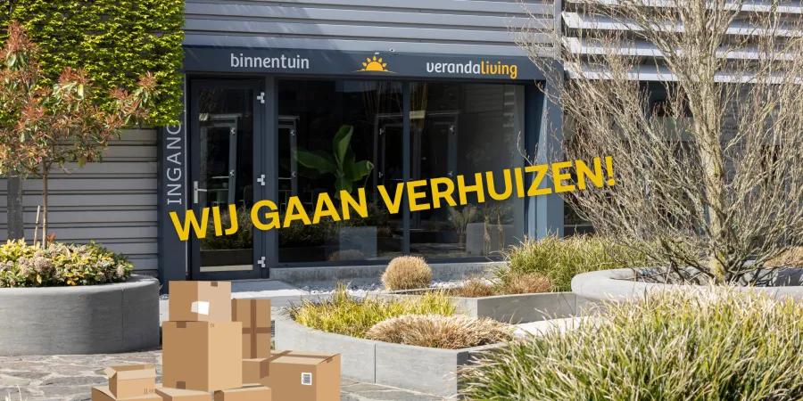 verandaliving gaat verhuizen