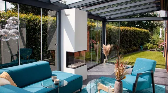 tuinkamer met gashaard