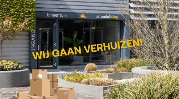 verandaliving gaat verhuizen