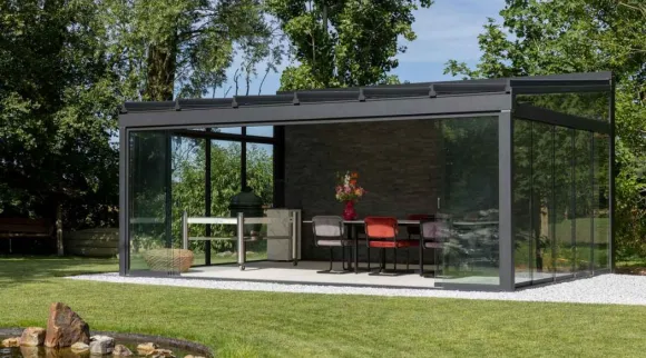 showtuin verandaliving tuinkamers