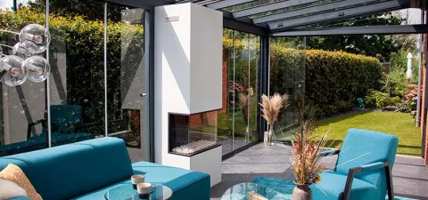 tuinkamer met gashaard