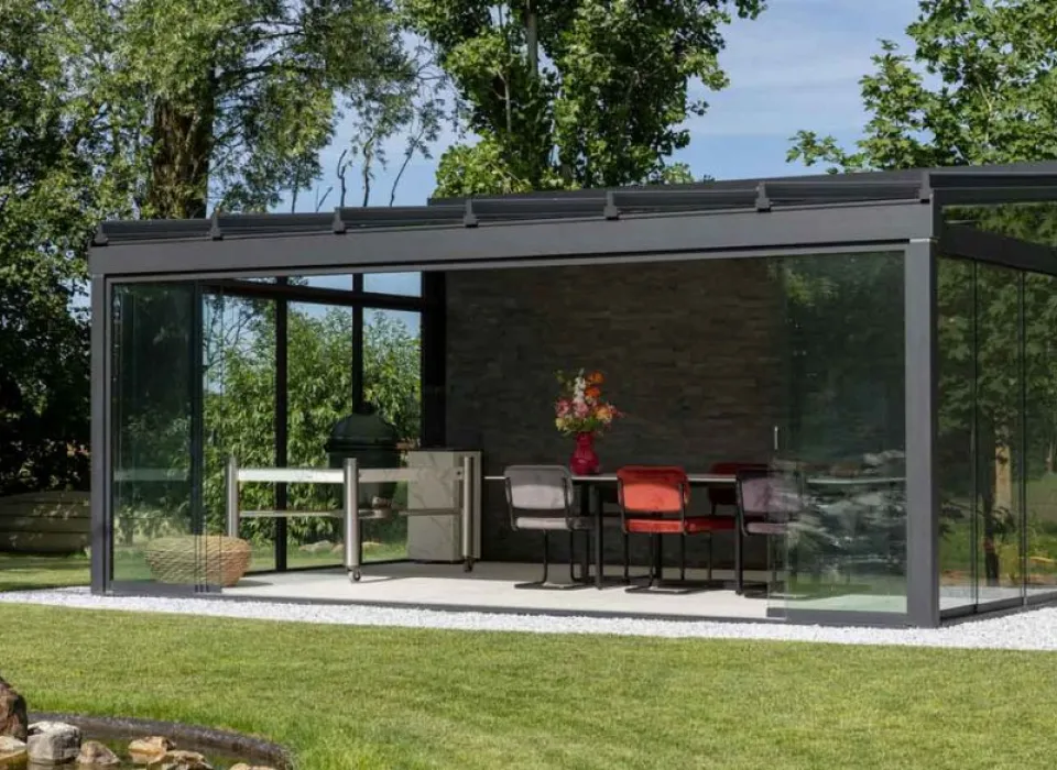 showtuin verandaliving tuinkamers