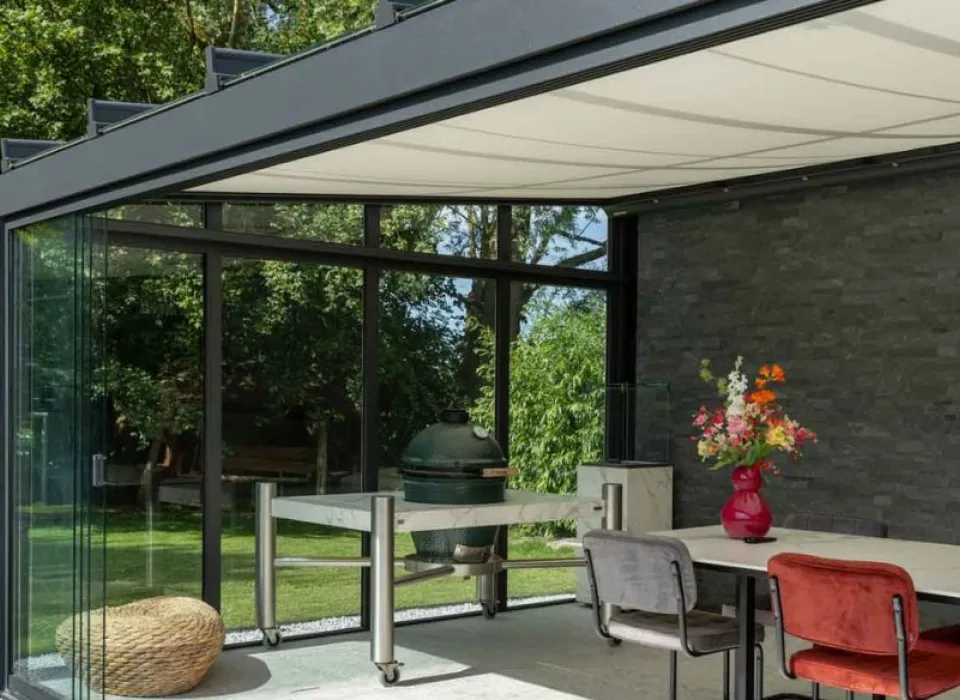 veranda zonwering showtuin