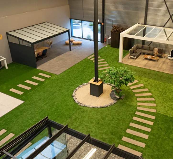 overview showroom