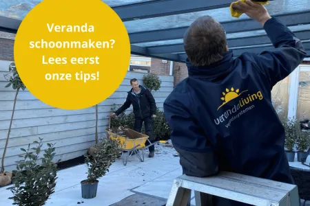 Veranda schoonmaken