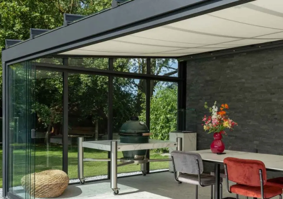 veranda zonwering showtuin