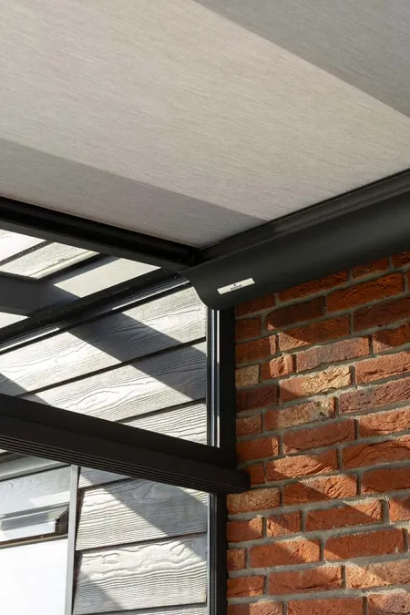 zonwering tuinkamer close