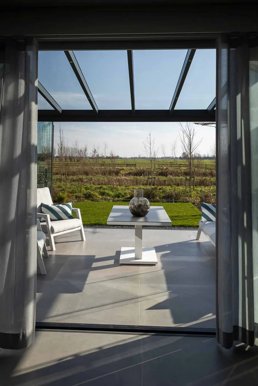 doorkijkje tuinkamer